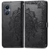 PROTEMIO 39667 ART Peňaženkový kryt OnePlus Nord N20 5G ORNAMENT čierny