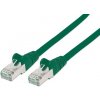 PremiumCord Patch kabel SFTP CAT6A, 1m - zelený