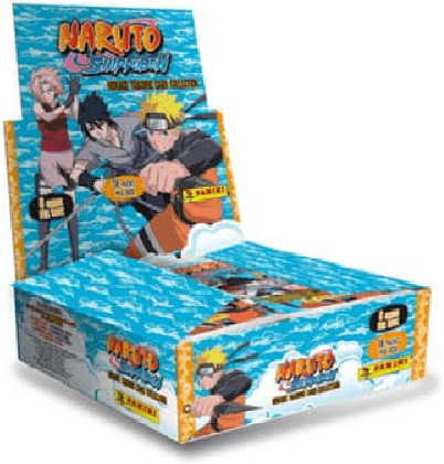 Panini Naruto karty Naruto Shippuden Hokage Trading Cards Booster Box