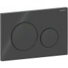 Geberit Sigma splachovacie tlačidlo do toalety čierna 115.882.DW.1