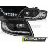 Tuning-tec PREDNÉ SVETLOMETY DAYLIGHT BLACK pasujú na AUDI A4 B6 CABRIO 02-06