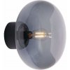 New Works Nástenná lampa Karl-Johan Wall Lamp, Black Stained Oak w. Smoked Glass 20321