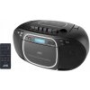 Rádio s CD prehrávačom JVC boombox CD USB MP3 Bluetooth FM DAB+ AUX + diaľkové ovládanie