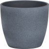 Scheurich Ozdobný kvetináč 920 priemer 22 cm x 20 cm Dark Stone