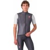 Castelli Aria Vest, Dark grey Veľkosť: XXL Pánska minimalistická, ľahká a extra zbaliteľná vesta