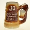 Pivový pohár + štamperlík - k 30. narodeninám
