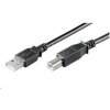 PremiumCord KU2AB5BK USB 2.0, A-B, 5m, černý