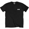 AC/DC Tričko Black Ice (Back Print) Unisex Black S