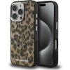 Karl Lagerfeld IML Leopard MagSafe kryt pre iPhone 16 Pro, hnedý 57983125084