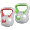 Gorillasports Kettlebells set cementový poplastovaný 30 kg