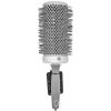 Olivia Garden Expert Blowout Speed Round Brush Wavy Bristles White & Grey 65 mm kefa na vlasy