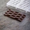Polykarbonátová forma na tabuľkovú čokoládu 275x175 mm, HEXA – PAVONI
