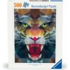 Ravensburger Puzzle - 12000239 Löwe aus Polygonen - 500 Teile