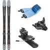 Skialpový set DYNAFIT Radical 88 Moon s viazaním Radical a pásmi Speedskin Čierna 158 cm