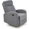 Halmar Relaxačné polohovacie kreslo OSLO šedé