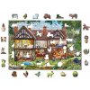 Puzzle Woden City Drevené puzzle Dom na letnú sezónu 2v1, 505 dielikov eko (CS505-0143-L)