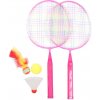 Training Set JR bedmintonová sada ružová