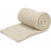 Wooline Pletená deka Olivia, pieskovo hnedá, 100% Austrálske Merino