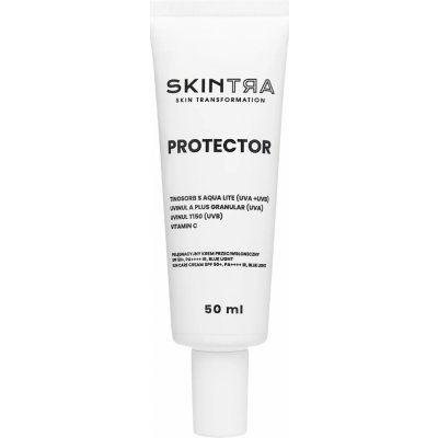 SkinTra - Protector - Ošetrujúci opaľovací krém SPF 50+/PA++++, IR, BLUE LIGHT - 50 ml