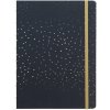 Filofax 115117 Confetti Notebook A5 Charcoal