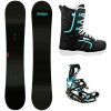 Raven Pure mint snowboard + Raven Fastec FT360 black/mint viazanie + Raven Diva black/mint topánky - 150 cm + M (EU 39-42)
