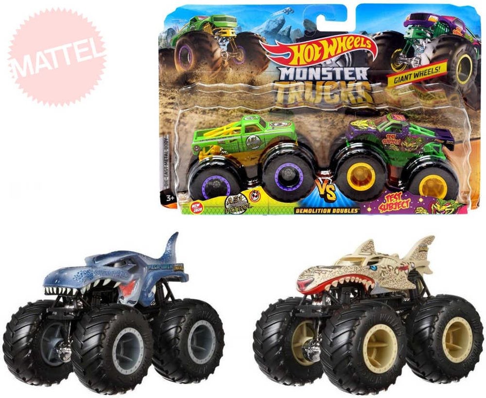 Mattel Hot Wheels FYJ64 Monster trucks demolačné duo