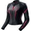 Rebelhorn Diva ST WOMEN BLACK PINK LEATHER MOTORCYCLE JACKET Veľkosť: 38