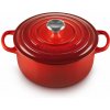Le Creuset Kastról SIGNATURE 20 cm, 2,4 l, CERISE, liatina