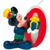 Disney Narodeninová sviečka Mickey Mouse číslo 0