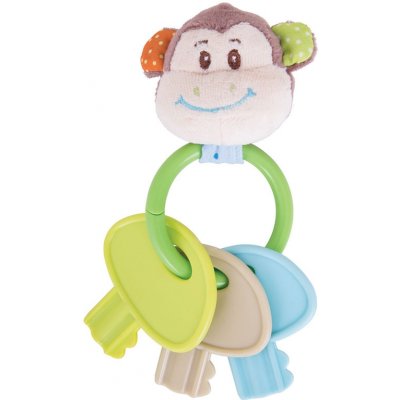Bigjigs Toys krúžok s kľúčmi opička Cheeky