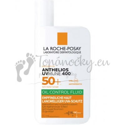 La Roche-Posay Anthelios UVMUNE 400 SPF50+ Fluid na opaľovanie na citlivú mastnú pleť 50 ml opaľovací fluid