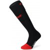 Vyhrievané ponožky Lenz 6.1 TOE CAP MERINO COMPRESSION - čierna 39/41