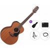 Takamine GX11ME Premium SET Natural Satin Elektroakustická gitara Jumbo