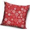 TipTrade (CZ) · Vianočný vankúš - motív Biele vločky - 40 x 40 cm
