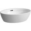 Laufen Pro - Umývadlová misa, 520 mm x 390 mm, bez otvoru na batériu, s LCC, biela H8129644001091