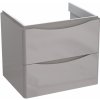 Strama Austin skrinka 58.6x44.6x51.7 cm závesná kúpeľňová skrinka pod umývadlo sivá 11.100.04