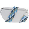 NovaKabelka.sk Reni Grande Bianca s prídavným popruhom IV kožená talianska crossbody kabelka biela