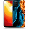 Picasee silikónový čierny obal pre Xiaomi Mi 10 Lite - Gold blue
