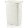 KELA Koš na prádlo BRASILIA 60 l bílá KL-23410