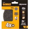 DeWALT DTM8671 EXTREME®ABRAZIVNÍ LIST o125mm G40 5ks