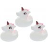Mikrotrading UNICORN sada jednorožců do vany 3 ks v síťce 6 cm