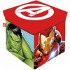 Úložný box s uzáverom / taburetka 2v1 AVENGERS, AV15229