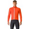 Castelli Entrata Jacket, Brilliant orange/ Silver Veľkosť: XXL Pánska cyklistická bunda do chladných dní