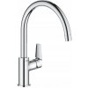 Stojanková kuchynská batéria Grohe START EDGE strieborná
