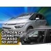 Plexi, ofuky Citroen C4 Picasso Mk2 5D 2013=> přední