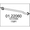 Výfukové potrubie MTS 01.22060