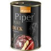 NEW PIPER PURE kačica s jablkami, konzerva pre psov 400 g