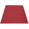 Pappelina Koberec MONO Blush/Dark Red – tmavočervený, veľkosť koberca 140 x 200 cm