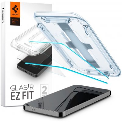 Spigen tvrdené sklo GLAS.TR "EZ FIT" 2-pack pre Samsung Galaxy S24 číre
