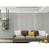 Donga Vinylová tapeta štruktúrovaná - tenké pruhy odtien sivo-fialovej (1) 53x1000 cm